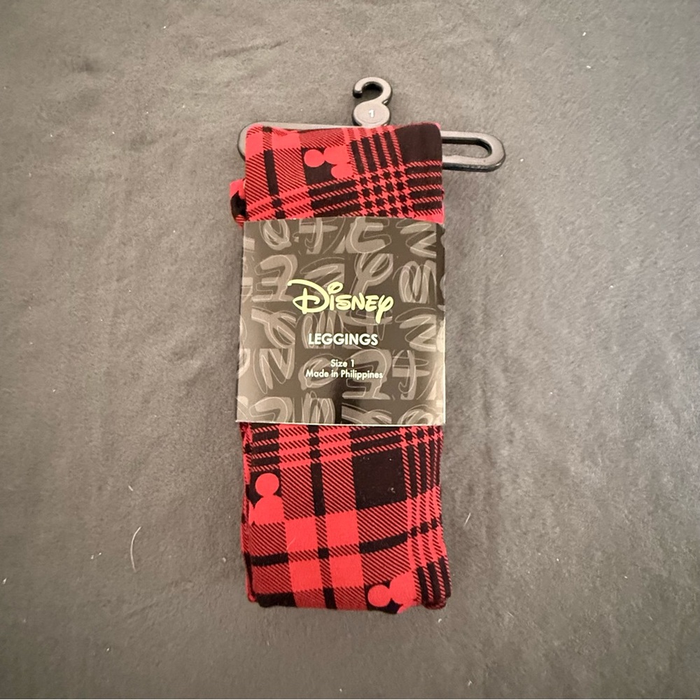 New Torrid Disney Mickey Mouse Plaid Leggings